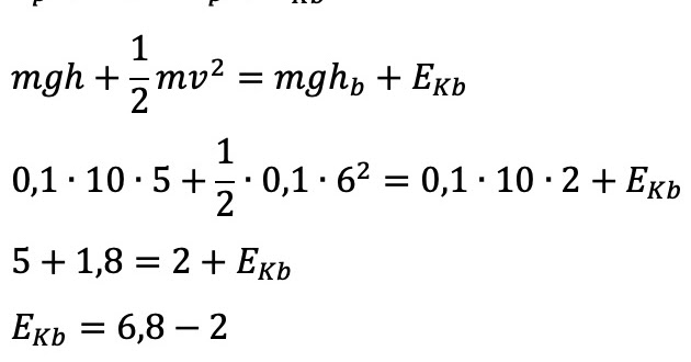Sebuah Bola Bermassa 0 1 Kg Dilempar Mendatar Dengan Kecepatan 6 M S Dari Atap Gedung Yang Tingginya 5 M Mas Dayat