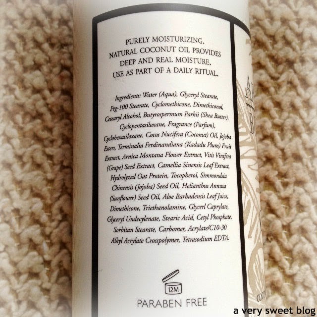 Archipelago Botanicals Coconut Body Wash & Lotion and Oat Milk Lotion