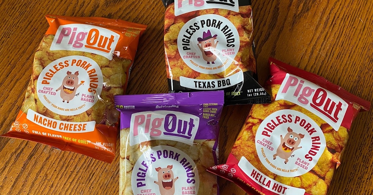 Vegan Crunk Review Pig Out Pigless Pork Rinds
