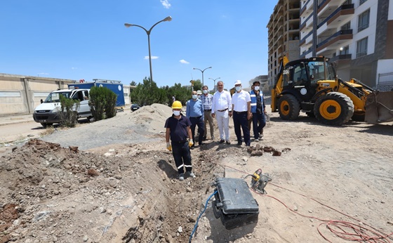 DİSKİ’den yeni yerleşim yerlerine içme suyu şebekesi