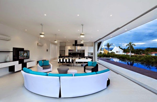 Facades of minimalist homes