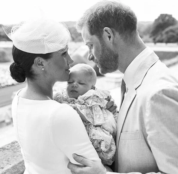 Archie Harrison Mountbatten-Windsor was christened in the Private Chapel at Windsor Castle