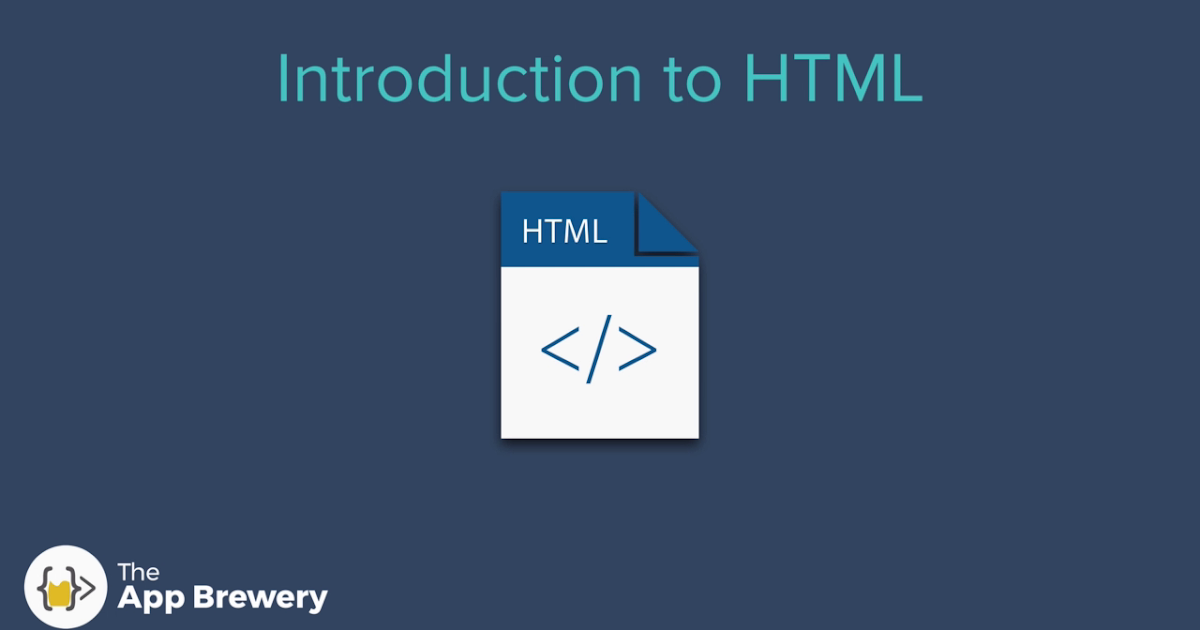 2. Introduction to html