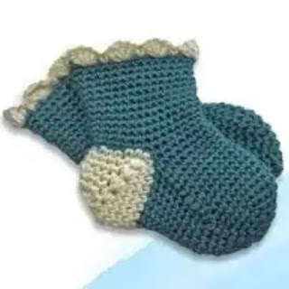 Calcetines de Bebé a Crochet