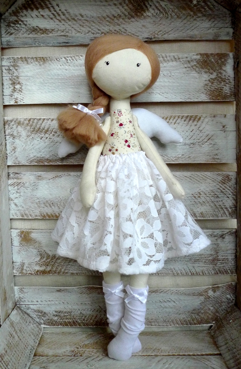 cloth angel dolls