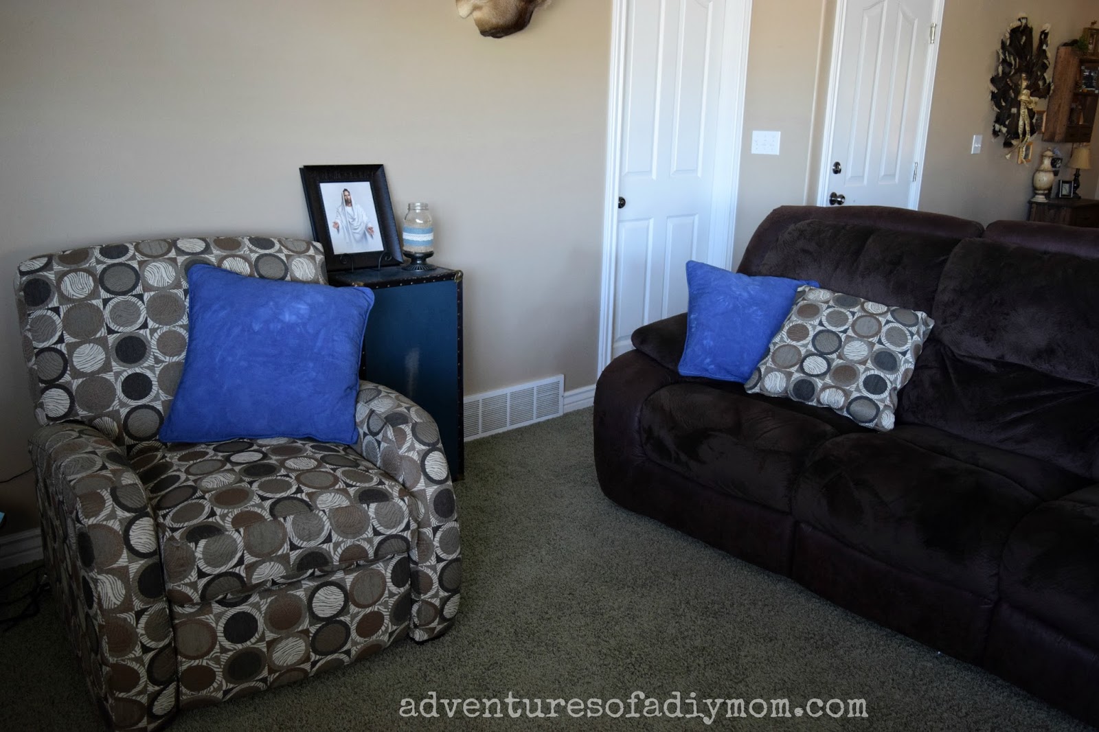 Dyed Fabric Pillows Dyed Fabric Pillows