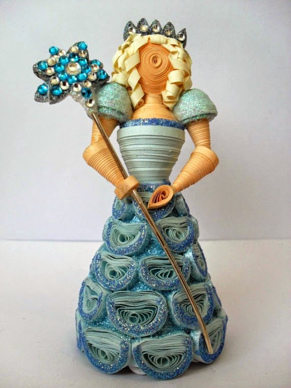 3D paper quilling Disney characters craft art ideas