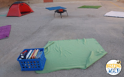 Get ideas for planning your next family literacy night event in a fun camping theme. Make and take stations are easy to create and fun for parents and kids! This event is always a hit! #familyliteracynight Get ideas for planning your next family literacy night event in a fun camping theme. Make and take stations are easy to create and fun for parents and kids! This event is always a hit! #familyliteracynight