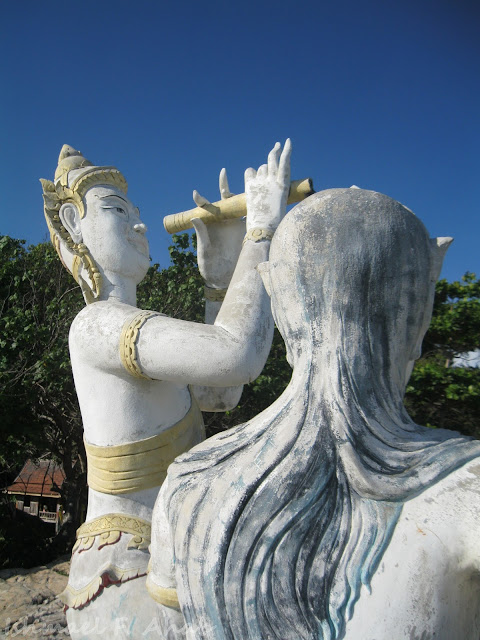 Statues at Koh Samet Island