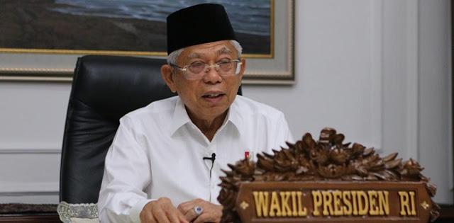 Wapres Ma'ruf Amin Soroti Penggunaan Pasukan Buzzer untuk Kaburkan Fakta