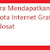 Cara Mendapatkan Kuota Internet Gratis Indosat