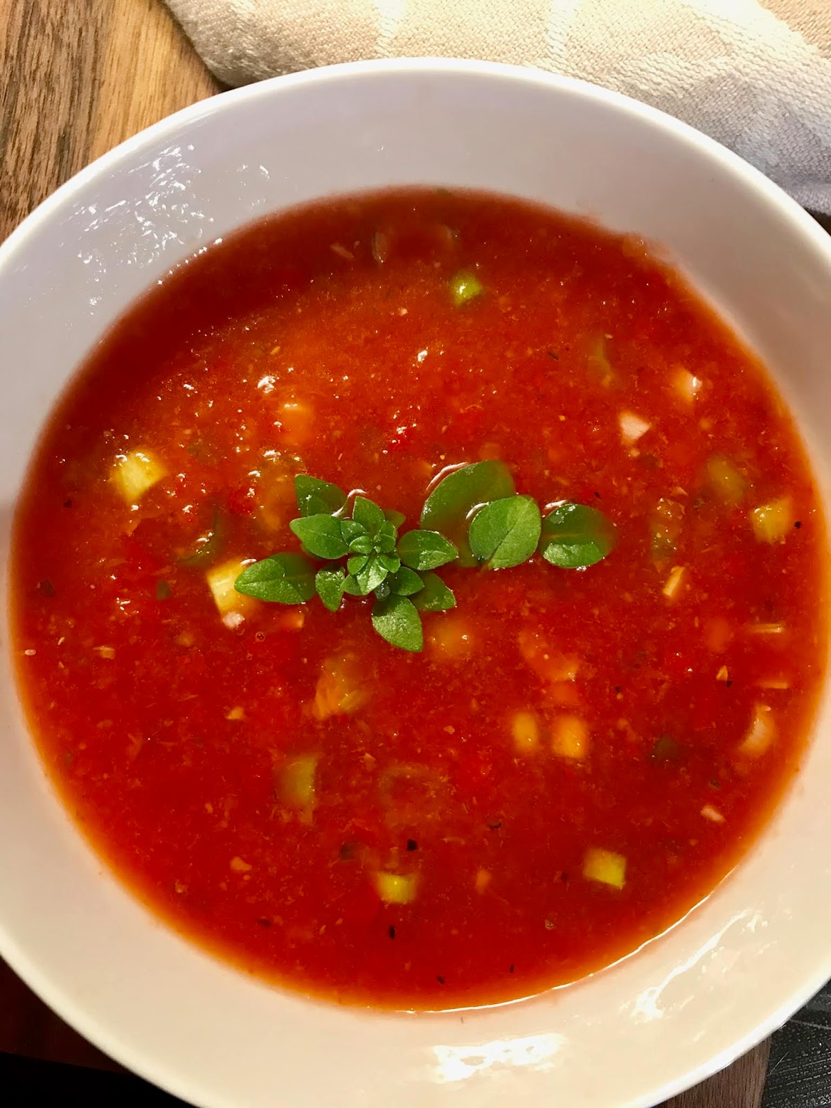 Kalte Wassermelonensuppe • Katis Rezeptgeschichten