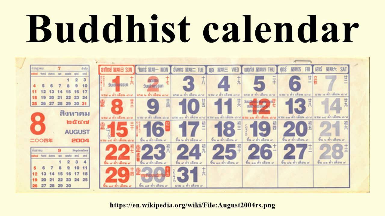 Buddhist Calendar Calendar 2024 Calendar - Dolli Gratiana