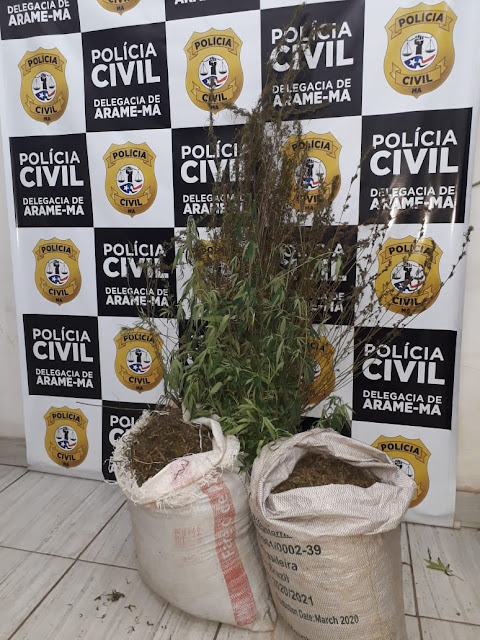 Operação “Narcos” prende cinco pessoas e consegue apreender 30kg de maconha, em Arame
