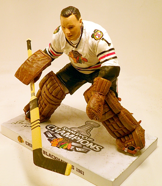 Sort Atic Sports Attic Customs: Finished: 1961 Glenn Hall - Chicago Blackhawks