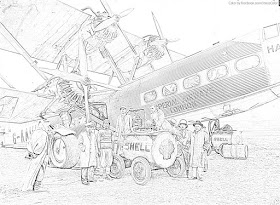 biplanes coloring pages coloring.filminspector.com Handley Page