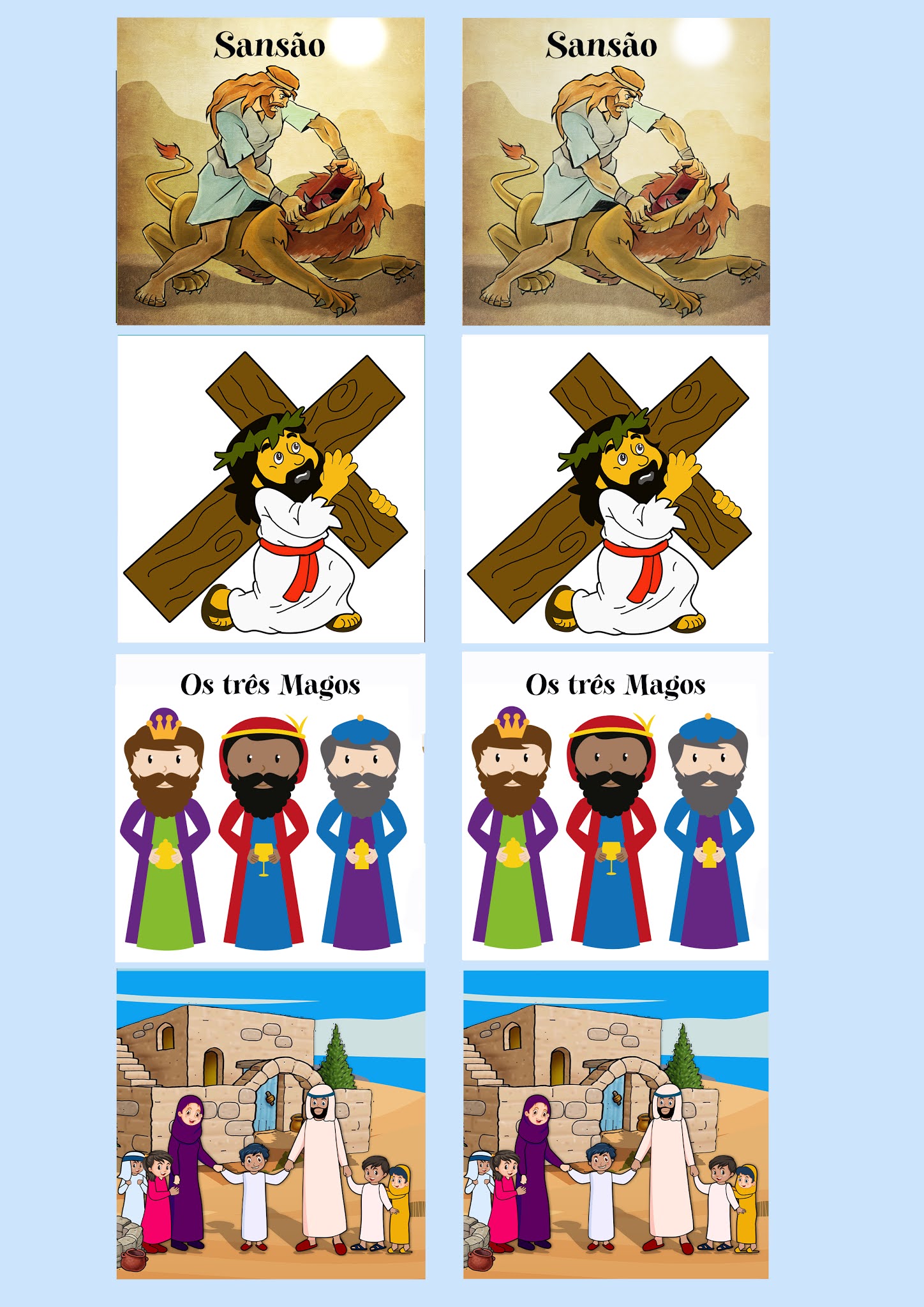 Artes: Jogo das três pistas - Um jogo bíblico para EBD, Culto Infantil   estudando e aprendendo a palavra de Deus!