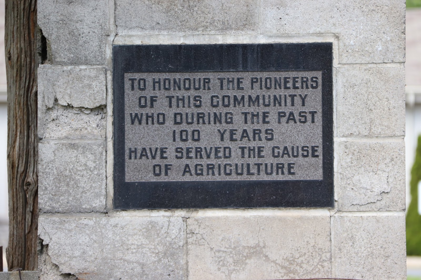 Memorials in Ottawa Avonmore Fair Gates