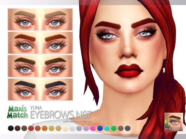pralinesims maxis match eyebrows pralinesims maxis match eyebrows