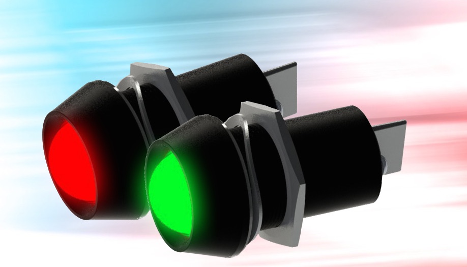 Readout Instrumentation Signpost LED panel mounted indication.