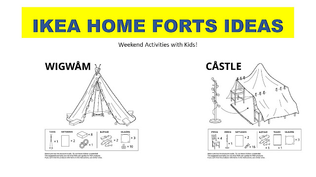 Make your own home forts with Ikea 
