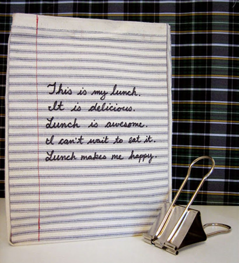 Envoltorio para comida de tela