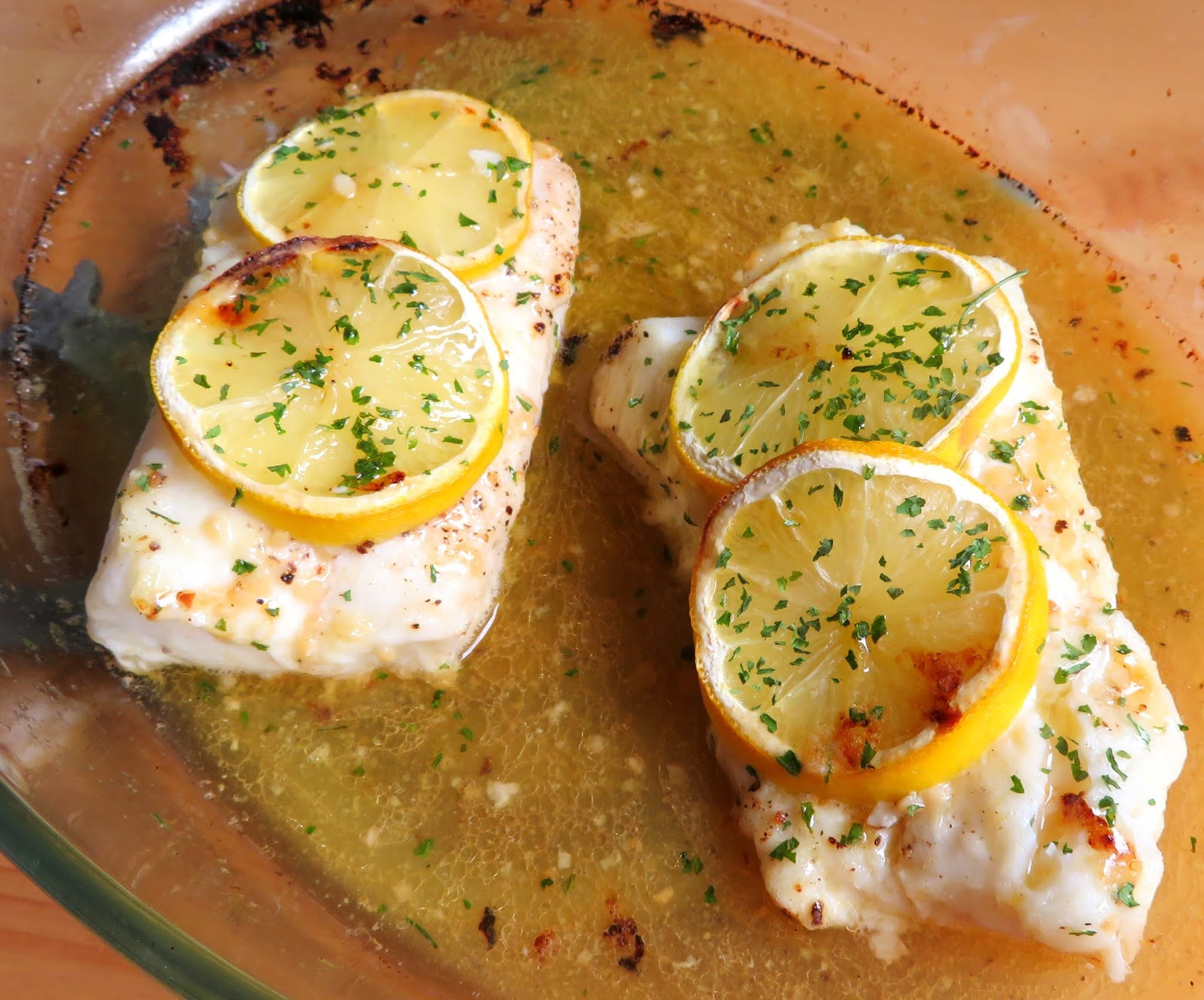 Lemon & Garlic Butter Baked Cod The English Kitchen