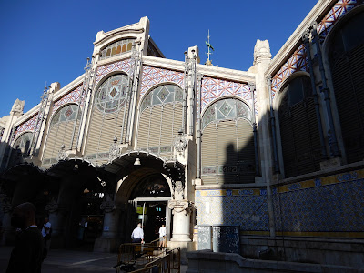バレンシア中央市場（Mercado Central）外観