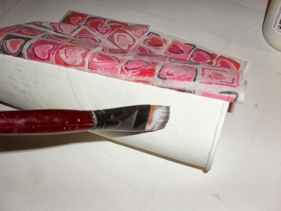 De bote de patatas a jarron para San Valentin