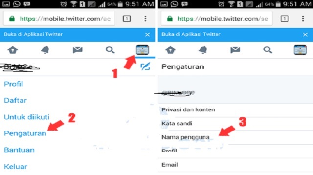 Cara Mengganti Username Twitter 2022 - Cara1001