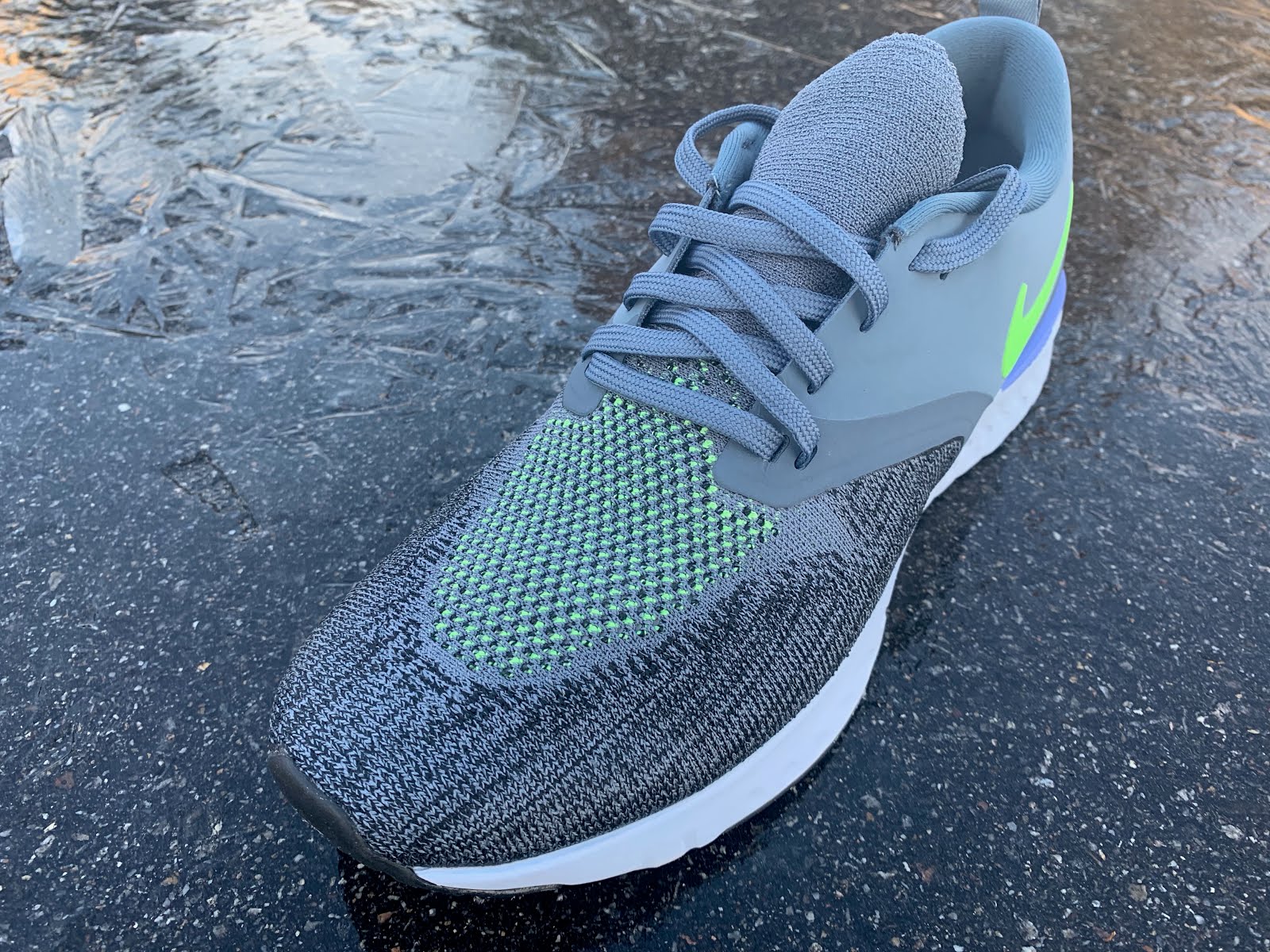 Road Trail NIke Odyssey React 2 Flyknit Initial Review: It's Epic React plus some Pop A Touch Stability