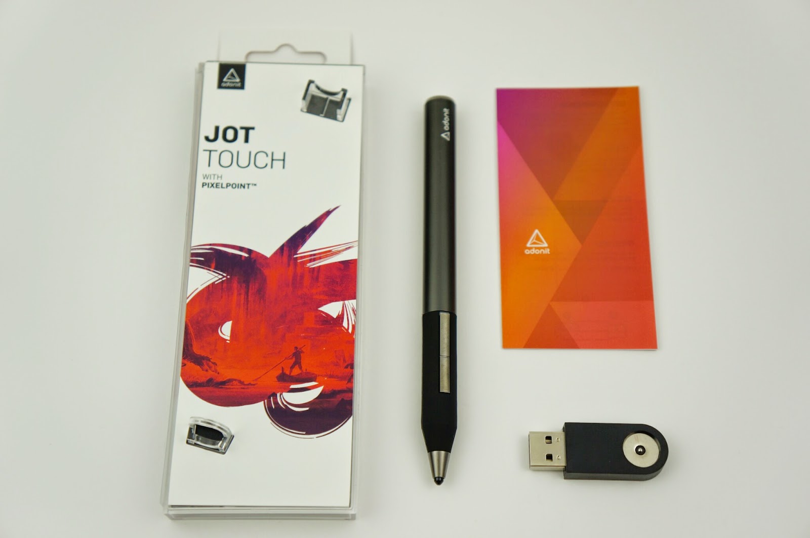[開箱] Adonit Jot Touch with Pixelpoint 2048階感壓觸控筆 盡情的在iPad上釋放繪畫魂吧！