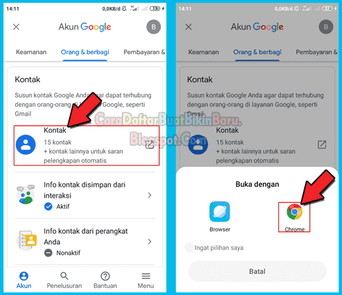 Gimana Cara Melihat Kontak Telepon Yang Tersimpan Di Akun Google Cara Daftar Buat Bikin Baru