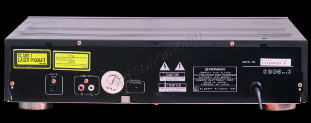 stereonomono - audio Hi Fi Compendium - 14 years on-line: Pioneer PD-6500