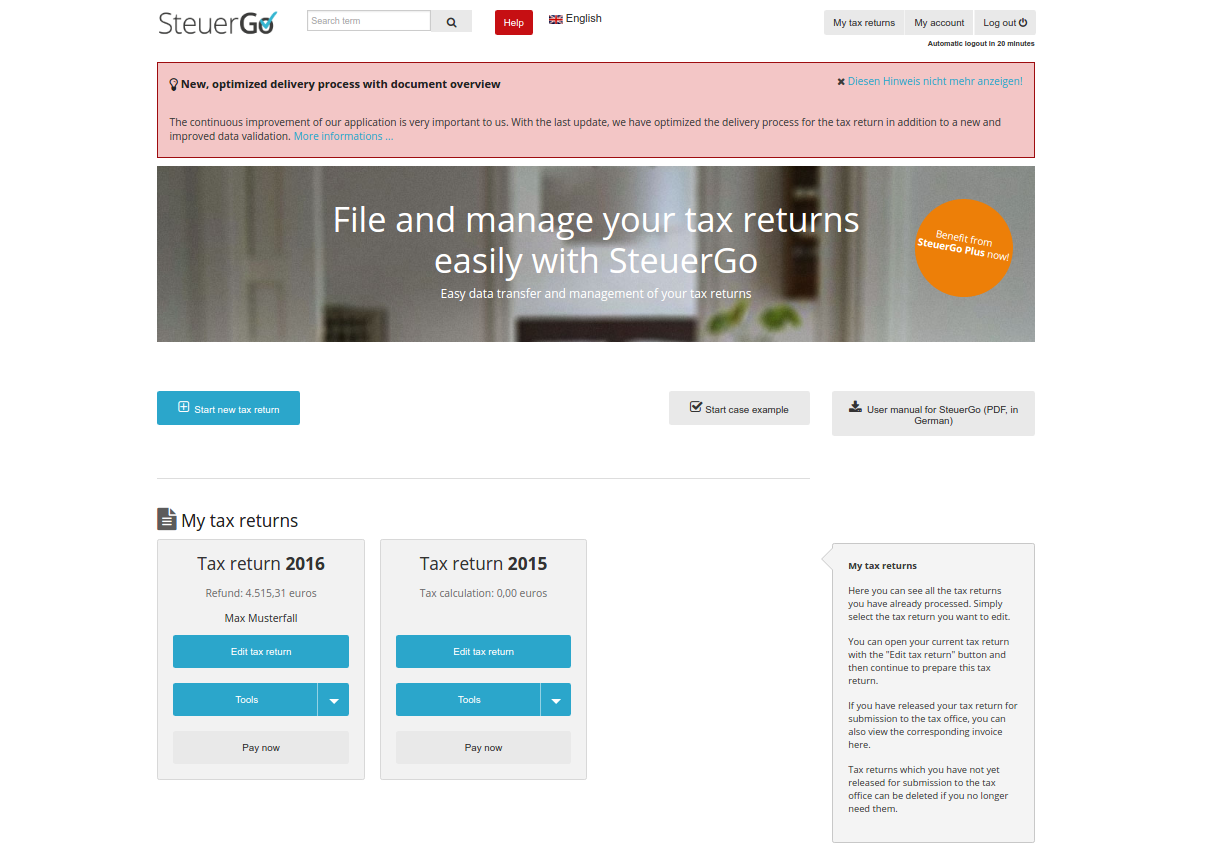 Tax Refund in Germany
