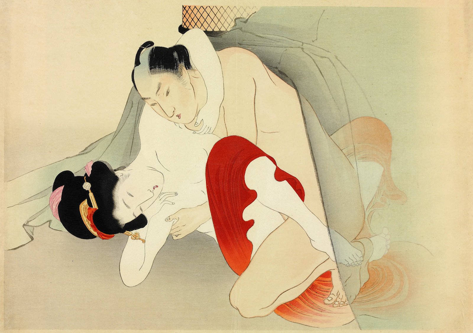 японские гравюры эротика фото 46