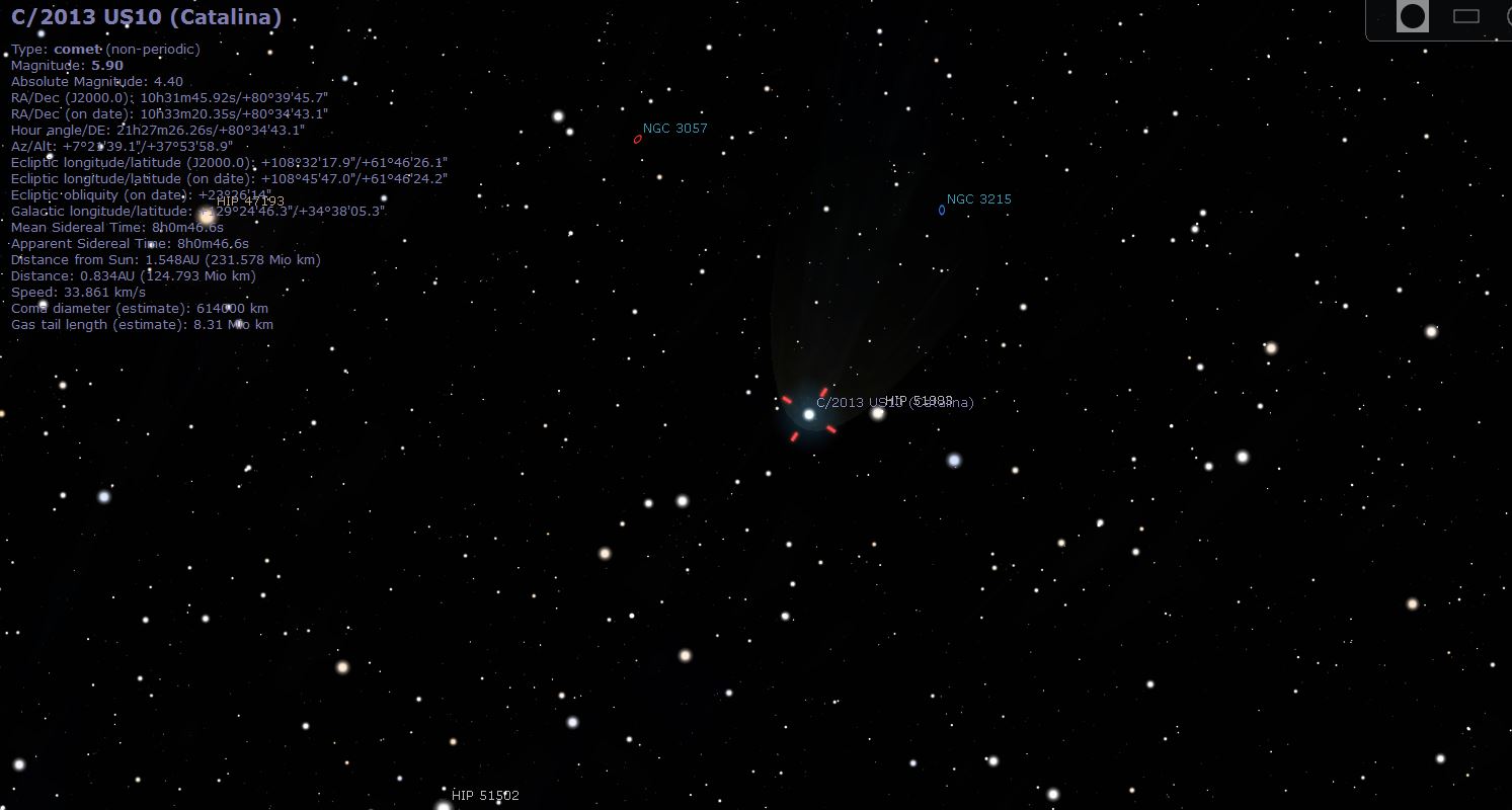 cartes du ciel vs stellarium