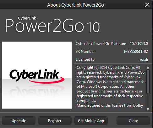 CyberLink Power2Go v10.0.2522.0 Essential