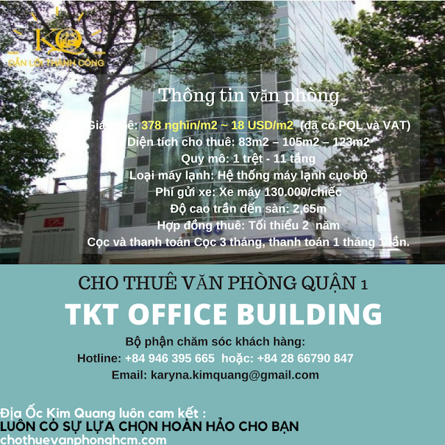 TKT Building, cao ốc TKT quận 1