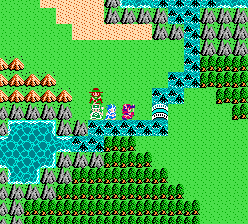 El Pequeño Rincón de los Grandes RPG - Dragon Warrior III - Rio estrecho