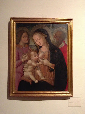 Pinacoteca di Siena: Madonna del Latte di Bernardino Fungai