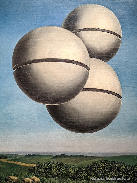 Magritte 'La Voz del Espacio', por El Guisante Verde Project