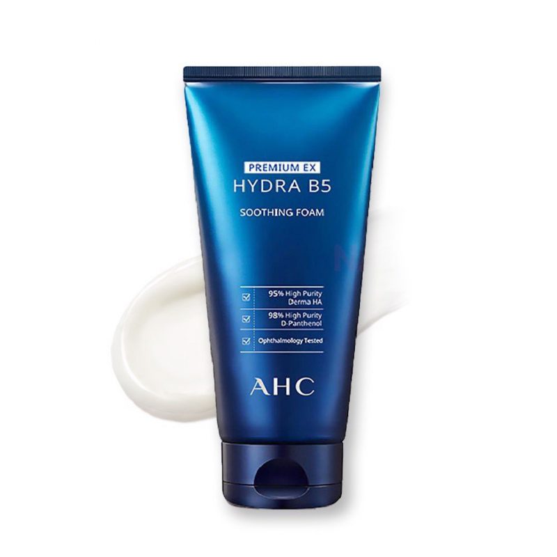 Sữa Rửa Mặt Tạo Bọt Làm Sạch Dịu Nhẹ Cho Da Nhạy Cảm – AHC Ex Hydra B5 Cleansing Foam 140ml