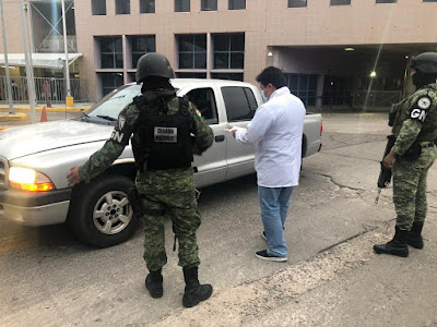 Realiza Salud Sonora acciones en la frontera contra el Covid-19