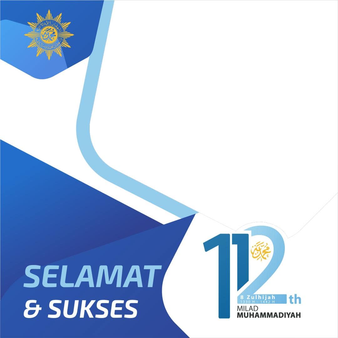 Logo milad muhammadiyah ke 112