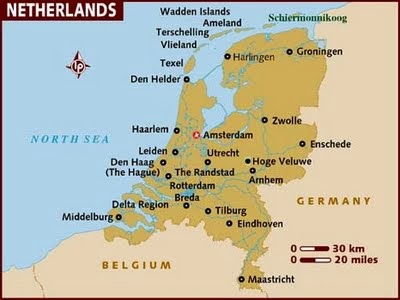 Map of Netherlands, Holland, Nederland Cities Pictures