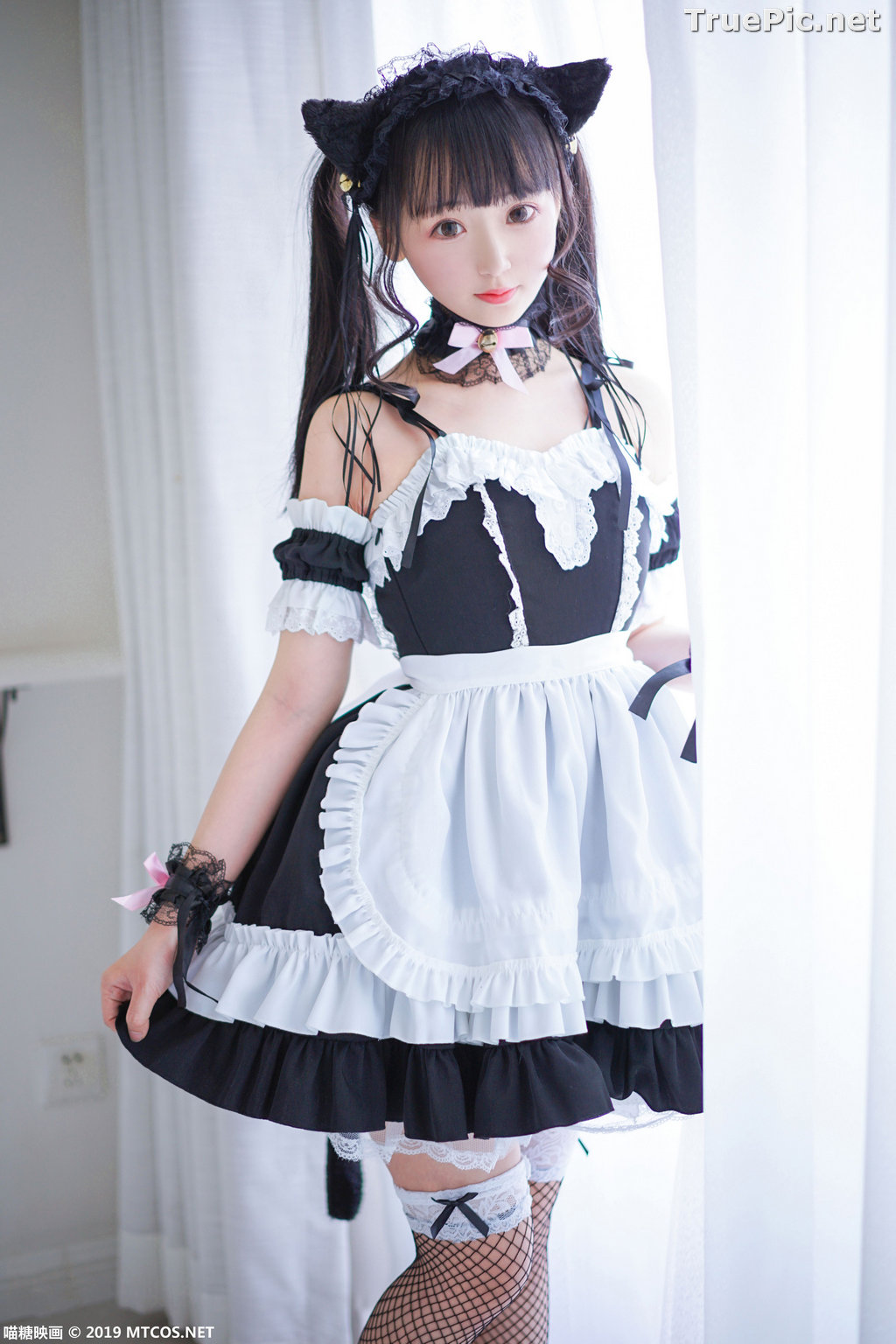 Image [MTCos] 喵糖映画 Vol.051 - Chinese Cute Model - Lovely Maid Cat - TruePic.net - Picture-11