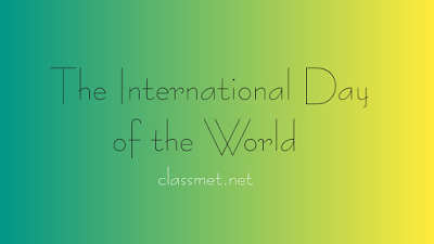 The names of the capital of all the countries, the names of the major cities of the world, the cities situated along the rivers in the world, the International Day of the World List अंतरास्ट्रीय दिवस लिस्ट