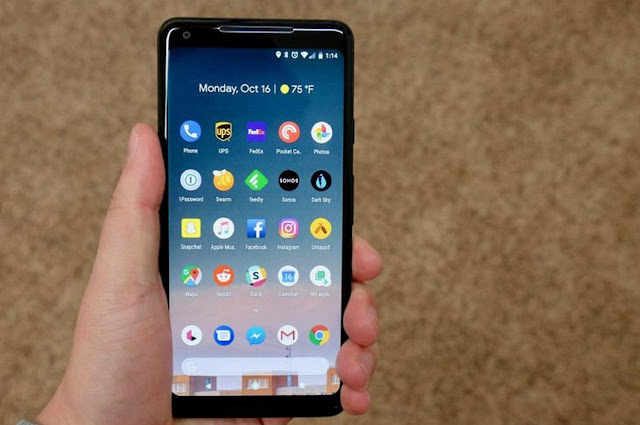 How wide is a Google pixel 2 XL?