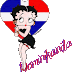gifs Betty Boop con bandera dominicana